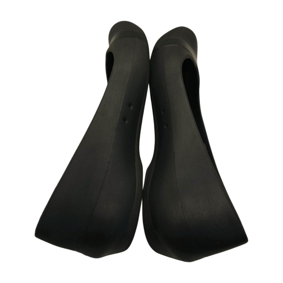 Crocs Women's Gianna Ballet Black Round Toe Flats Size 8 - Picture 9 of 13